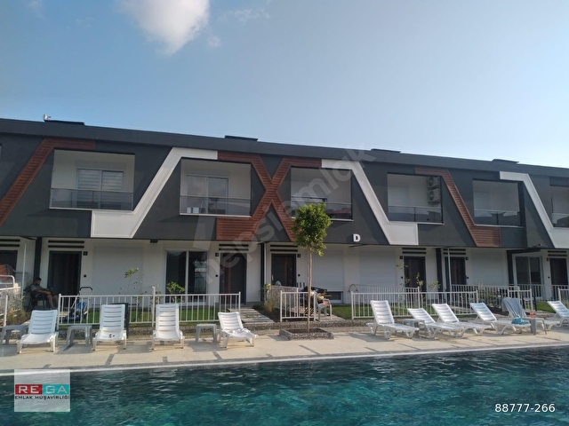 ANTALYA MANAVGAT SİDE DE 40 VİLLALIK HAVUZLU SİTE İÇERİSİNDE 83 m² 2+1 DUBLEKS VİLLA - Görsel 27