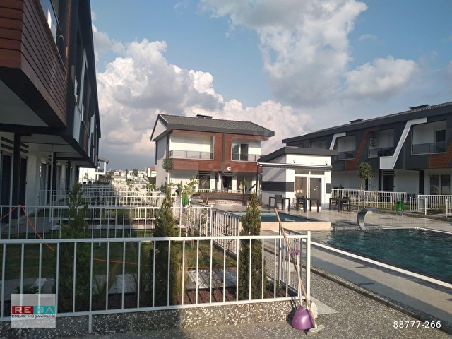 ANTALYA MANAVGAT SİDE DE 40 VİLLALIK HAVUZLU SİTE İÇERİSİNDE 83 m² 2+1 DUBLEKS VİLLA - Görsel 24
