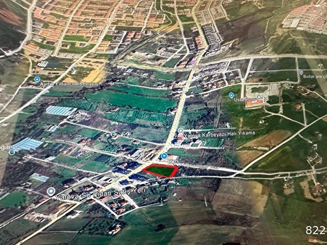 YALOVA MERKEZ SAFRAN MAHALLESİNDE 2 YOLA CEPHELİ 2460 m² TİCARİ+KONUT İMARLI - Görsel 11