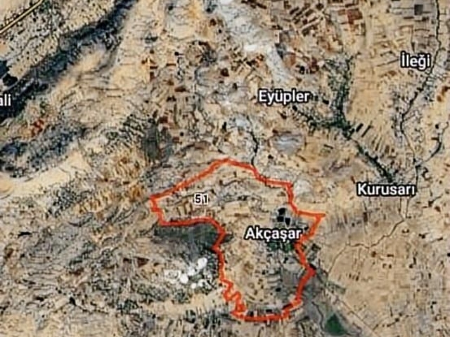 Isparta yalvaç akçasar 39650m2 - Görsel 3