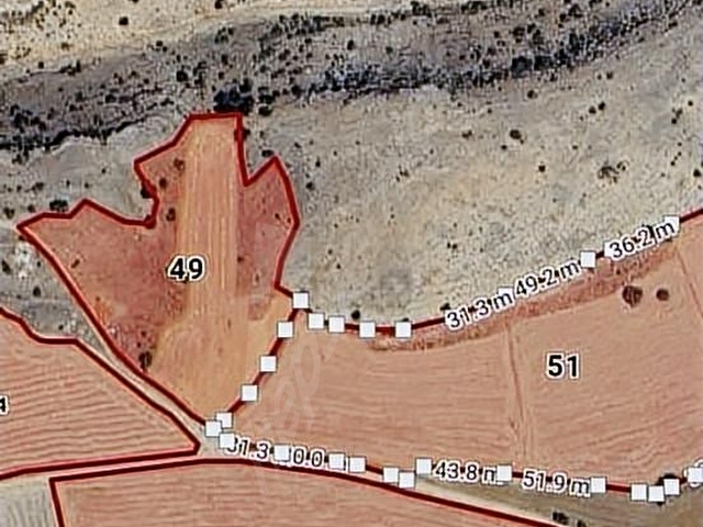Isparta yalvaç akçasar 39650m2 - Görsel 6