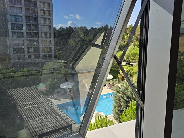 Ümraniye Dora Parkta Havuz Manzaralı 1+1 Kiralık Daire - Görsel 27