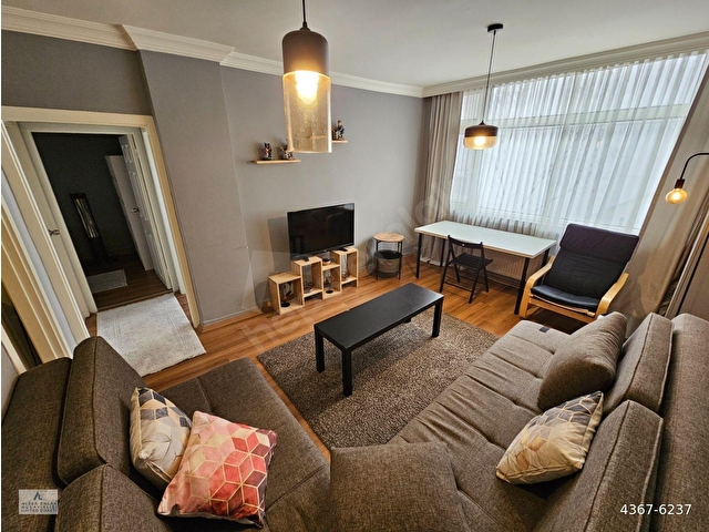 KUZGUN SOKAK MOBİLYALI KİRALIK DAİRE YÜKSEK GİRİŞ 2+1 95m2. KOMBİLİ - Görsel 5