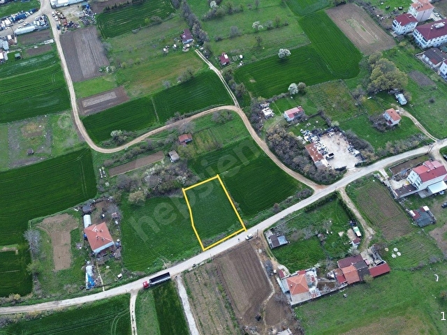 KIRKLARELİ VİZE EVREN MAHALLESİNDE 1055 M2 İMAR İÇİ ARAZİ - Görsel 3