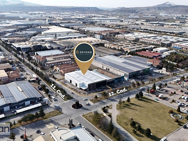 SEYHAN - Merkez OSB SIFIR LÜKS 2000 M2 EMSALSİZ Kiralık Fabrika - Görsel 2