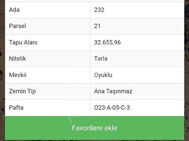 KORKUTELİ KÜÇÜKLÜDE SATILIK TARLA - Görsel 3