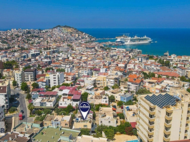 KUŞADASI TÜRKMENDE TAMAMEN YENİLENMİŞ, BAHÇELİ LÜKS VİLLA - Görsel 3