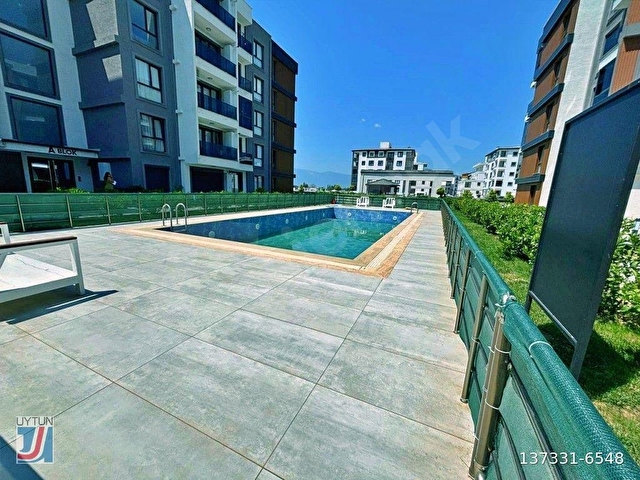 UYTUNDAN BURHANİYE ÖRENDE HAVUZLU SİTEDE BAHÇELİ LÜKS 1+1 DAİRE - Görsel 26