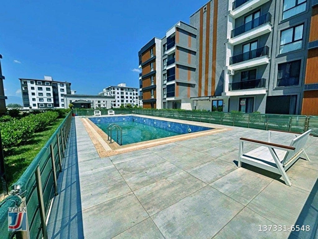 UYTUNDAN BURHANİYE ÖRENDE HAVUZLU SİTEDE BAHÇELİ LÜKS 1+1 DAİRE - Görsel 23