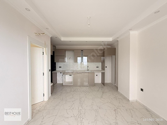 ALANYA MAHMUTLARDA DENİZ MANZARALI SIFIR BİNADA 1+1 SATILIK DAİRE - Görsel 6