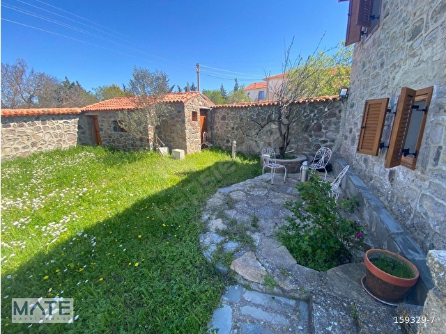 Urla Barbaros Köyünde 398 M2 Arsa İçinde Satılık Taş Villa - Görsel 17