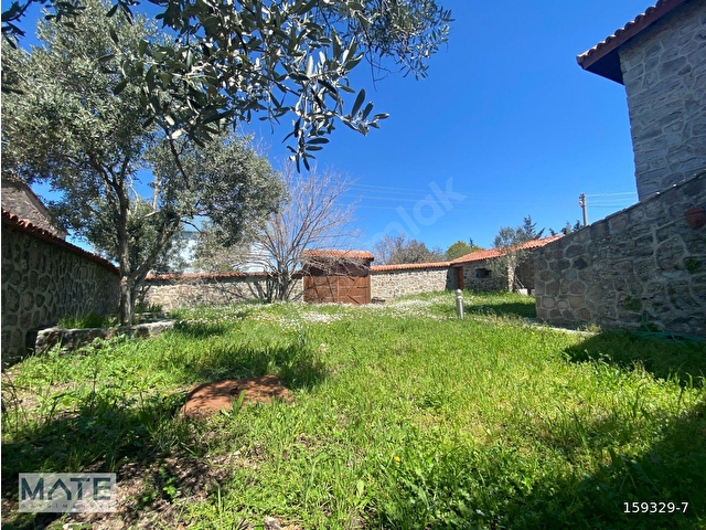 Urla Barbaros Köyünde 398 M2 Arsa İçinde Satılık Taş Villa - Görsel 27