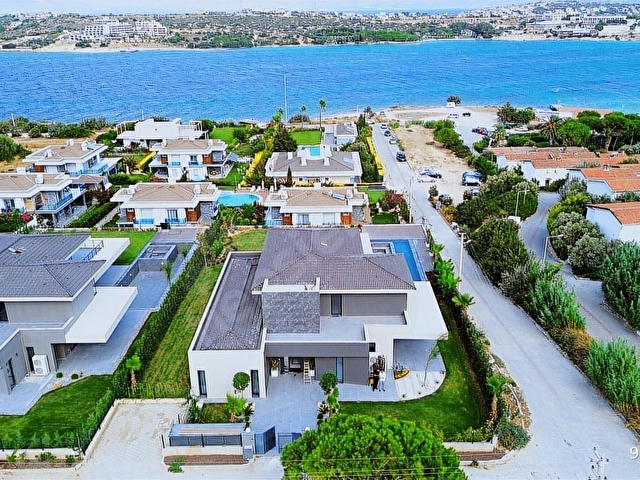 YUSEDEN ÇEŞMEDE MÜKEMMEL DENİZ MANZARALI SIFIR LÜKS MALİKANE - Görsel 11