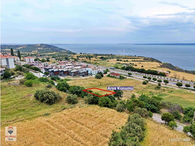 Çanakkale Erenköyde (İntepe) Boğaz Manzaralı Satılık Villa Arsası - Görsel 19