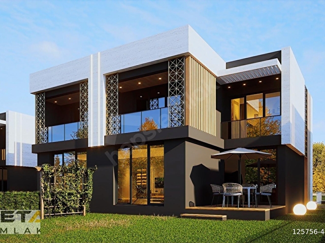 NETADAN KAŞIKÇIBAĞLARINDA MODERN PEYZAJLI SATILIK 4+1 VİLLA - Görsel 28