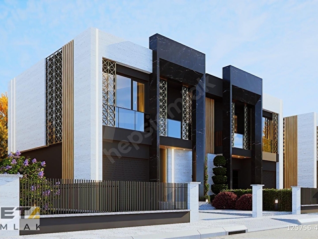NETADAN KAŞIKÇIBAĞLARINDA MODERN PEYZAJLI SATILIK 4+1 VİLLA - Görsel 27