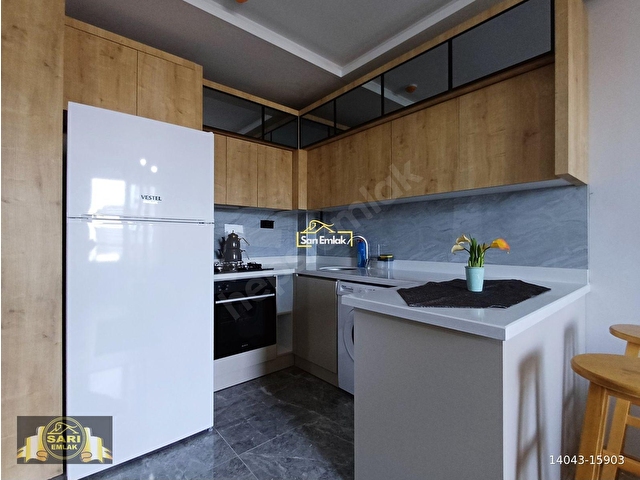 AKDENİZ MAH.SIFIR LÜKS EŞYALI SIFIR KİRALIK 1+1 BALKONLU HAVUZLU JENARATÖRLÜ DAİRE - Görsel 16