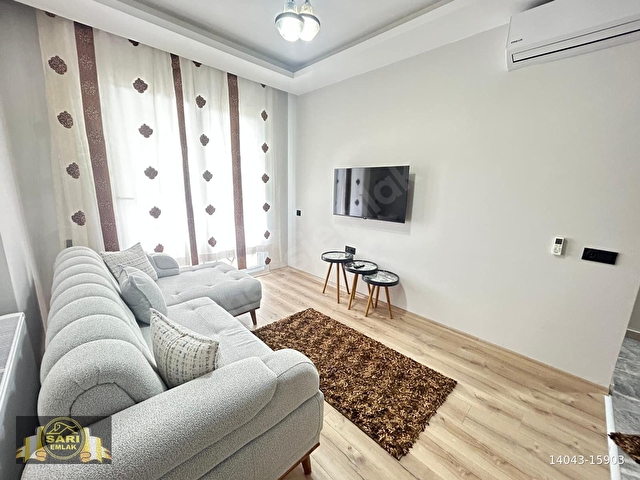 AKDENİZ MAH.SIFIR LÜKS EŞYALI SIFIR KİRALIK 1+1 BALKONLU HAVUZLU JENARATÖRLÜ DAİRE - Görsel 12