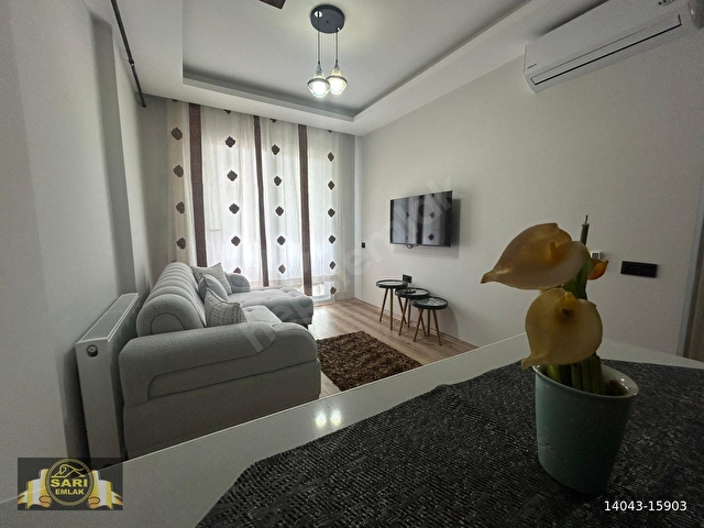 AKDENİZ MAH.SIFIR LÜKS EŞYALI SIFIR KİRALIK 1+1 BALKONLU HAVUZLU JENARATÖRLÜ DAİRE - Görsel 3