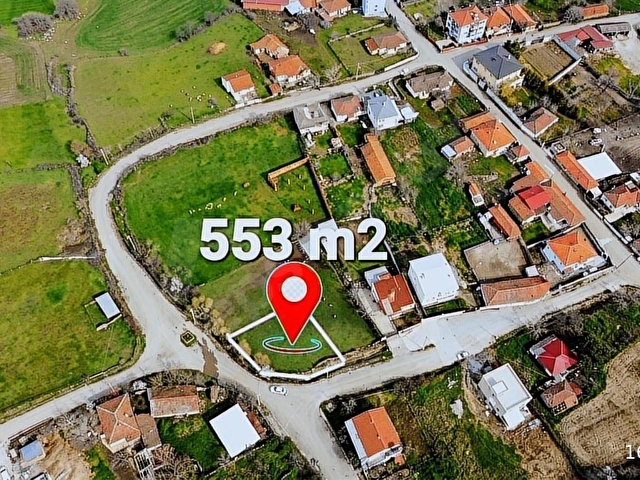 ESENTEPEYE SINIR %40 İKİ KAT İMARLI 553 m2 KÖŞE ARSA
