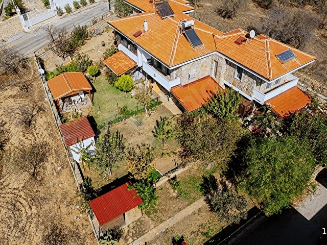 Datça Cumalıda Müstakil Bahçeli Satılık 95 m2 2+1 Villa - Görsel 2