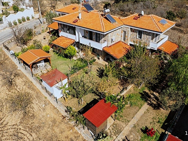 Datça Cumalıda Müstakil Bahçeli Satılık 95 m2 2+1 Villa - Görsel 3