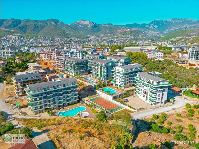 ALANYA OBA MAH  YENİ ÇEVRE YOLU ÜZERİNDE 1+1 EŞYALI KUPON DAİRE!! - Görsel 14