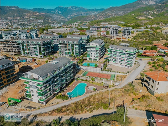 ALANYA OBA MAH  YENİ ÇEVRE YOLU ÜZERİNDE 1+1 EŞYALI KUPON DAİRE!! - Görsel 11