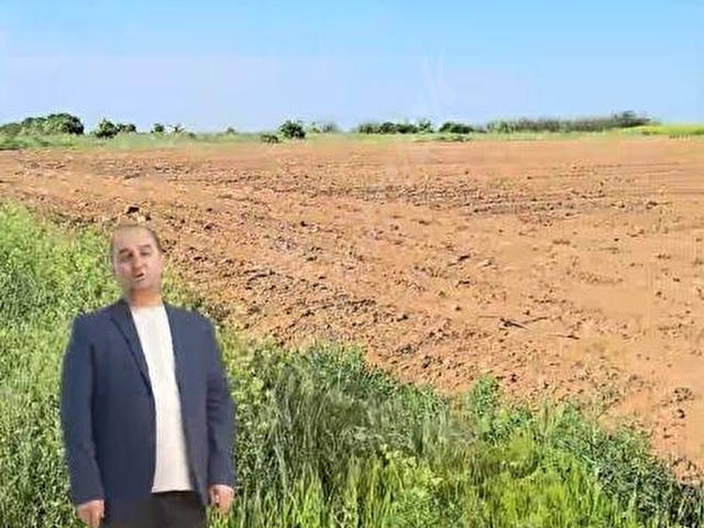 5413 M2 EDİRNE LALAPAŞA ÇÖMLEKAKPINAR KÖYÜ SATILIK TARLA - Görsel 9