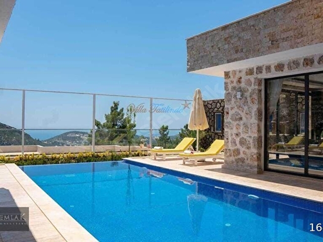 Günlük Kiralık 2 Odalı Villa - Antalya Kaş İslamlar Mahallesi - 4 Kişi Kapasiteli - Görsel 9