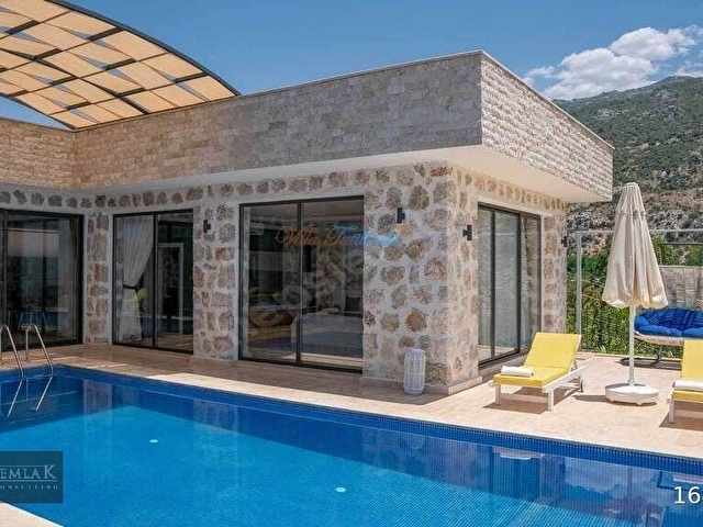 Günlük Kiralık 2 Odalı Villa - Antalya Kaş İslamlar Mahallesi - 4 Kişi Kapasiteli - Görsel 6