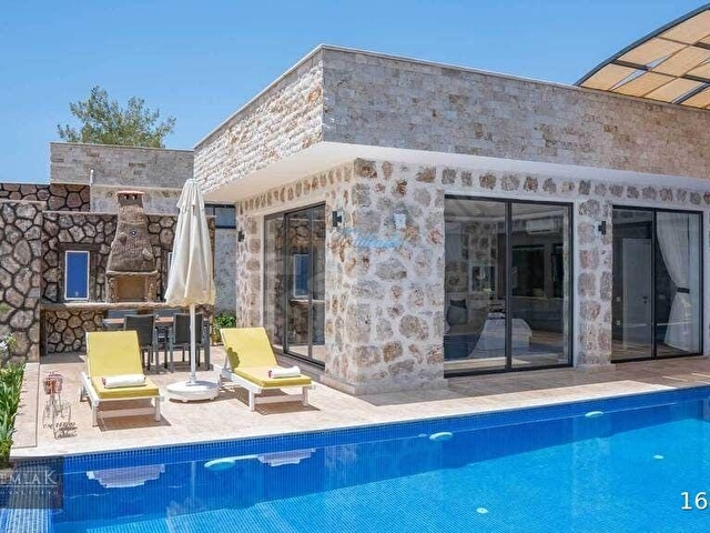 Günlük Kiralık 2 Odalı Villa - Antalya Kaş İslamlar Mahallesi - 4 Kişi Kapasiteli - Görsel 4