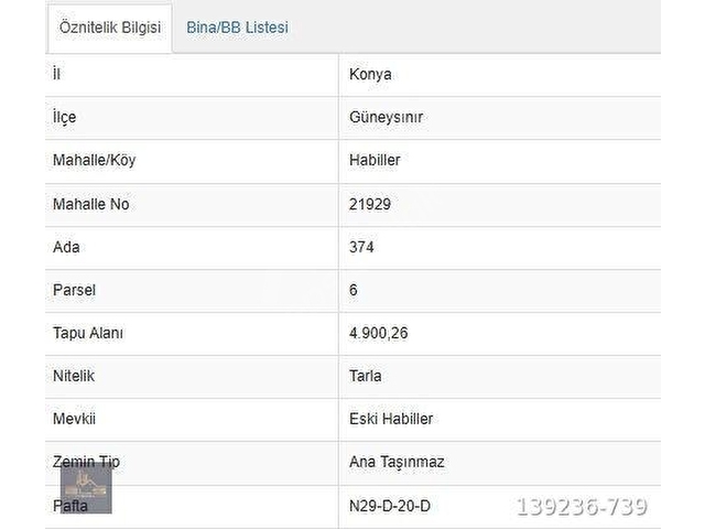 KONYA GÜNEYSINIR HABİLLERDE 4.900 M² MÜSTAKİL TAPULU TARLA - Görsel 7