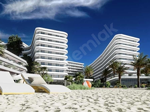 Kuşadası Denize Sıfır Projede Deniz Manzaralı Satılık 1+1 Daire - Görsel 17