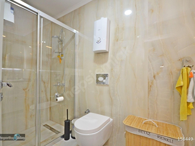 ALANYA MAHMUTLAR for sale 3+1 SEPARATE KITCHEN close to sea - Görsel 9