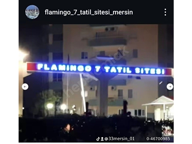 Sahibinden Denize Sıfır Susanoğlu Flamingo7 de Kiralık Yazlık Daire 3+1