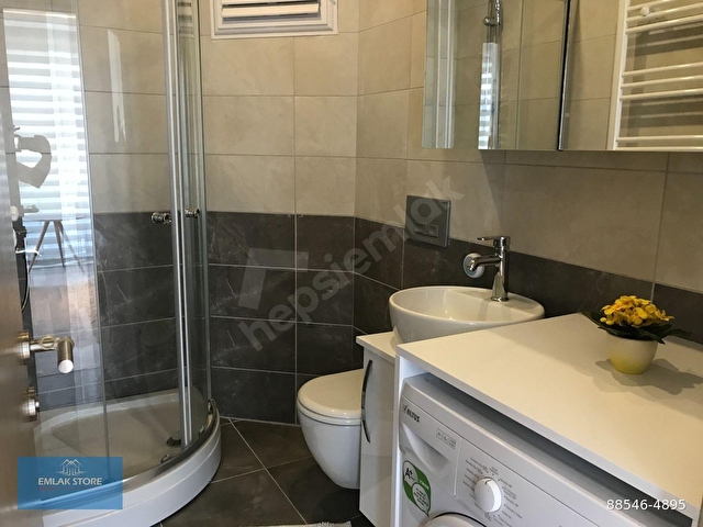 EMLAK STOREDAN CADDE YAKINI ARAKATTA EŞYALI KİRALIK 1+1 DAİRE - Görsel 15