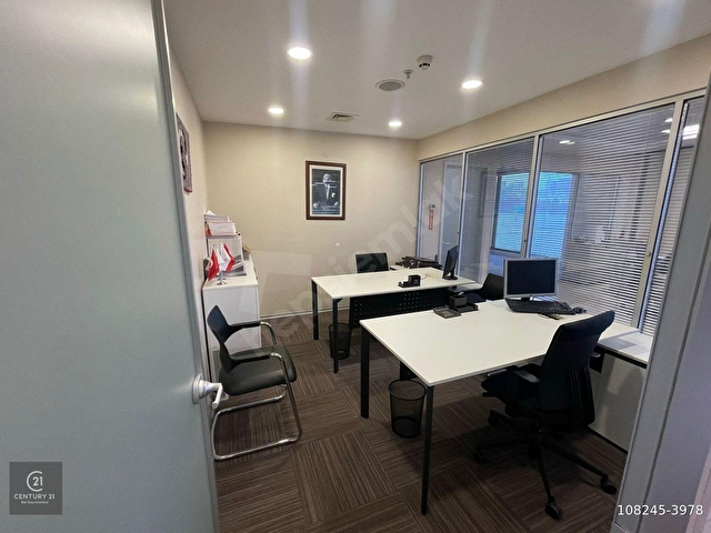 C21 BALDAN HALKALIDA //CAPİTAL TOWERDA SATILIK OFİS KATI - Görsel 23