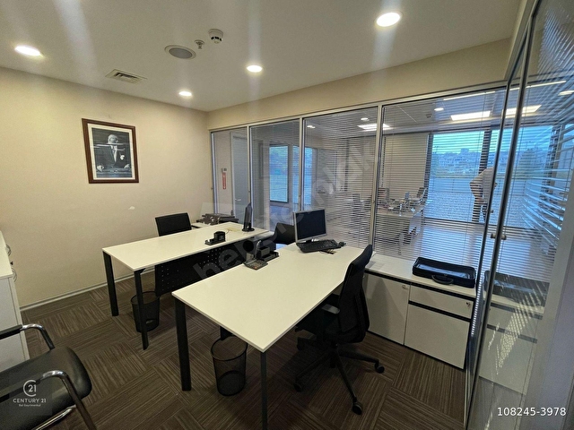 C21 BALDAN HALKALIDA //CAPİTAL TOWERDA SATILIK OFİS KATI - Görsel 24