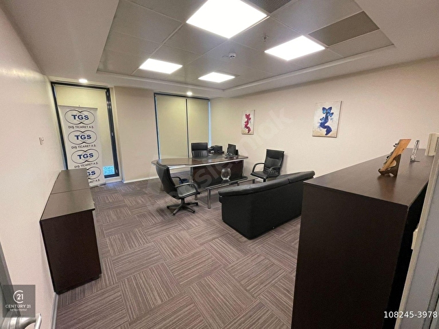 C21 BALDAN HALKALIDA //CAPİTAL TOWERDA SATILIK OFİS KATI - Görsel 18