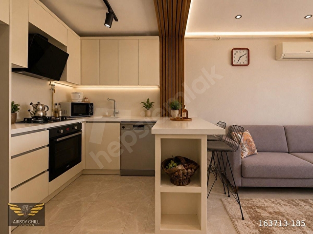 Seferihisar Necat Hepkonda Havuzlu Sitede Full Eşyalı 2+1 Kiralık Daire - Görsel 3