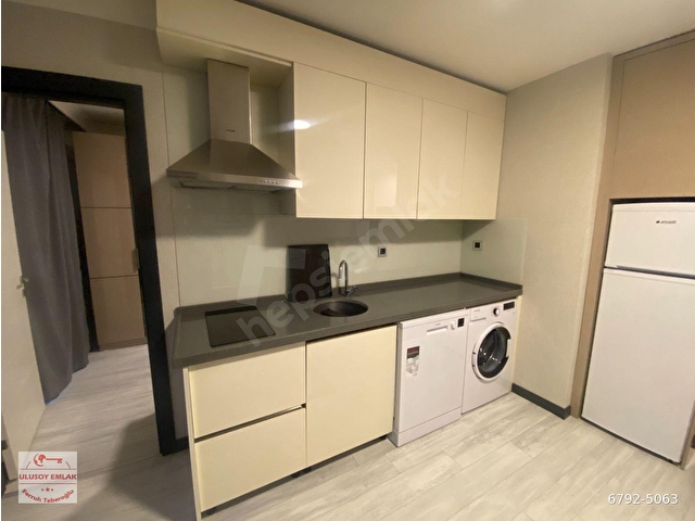 Emekte Yeni 1+1 Lüks Full Eşyalı Faturalar Dahil Metro Yakını - Görsel 11