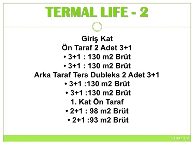 YALOVA TERMALDE İNŞAATTAN SATILIK DAİRE - Görsel 28