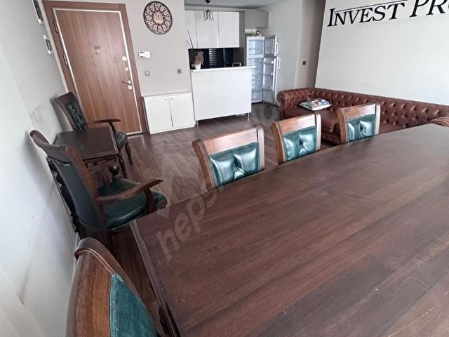 TURYAP’TAN  PARADISE RESIDENCE’DA KİRALIK FULL EŞYALI 1+1 OFİS - Görsel 8