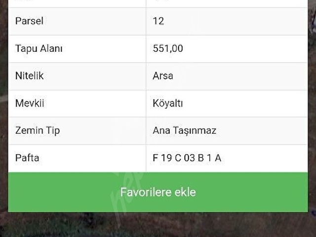 VELİMESE DE LOKASYONLU ARSA - Görsel 9