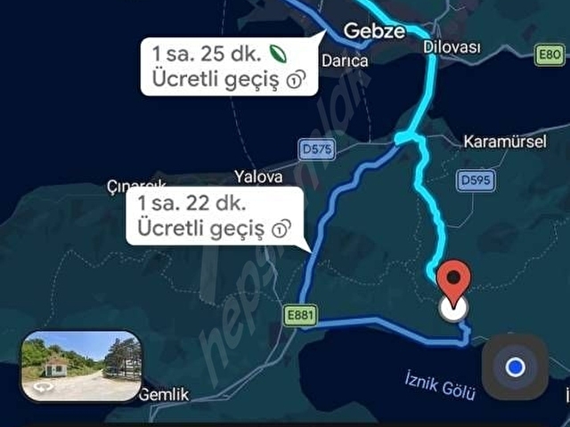 Sahibinden Bursa -İznik- Bayındır Köyü  İznik göl manzaralı çiftlik yapımına uygun Büyük Arazi - Görsel 19