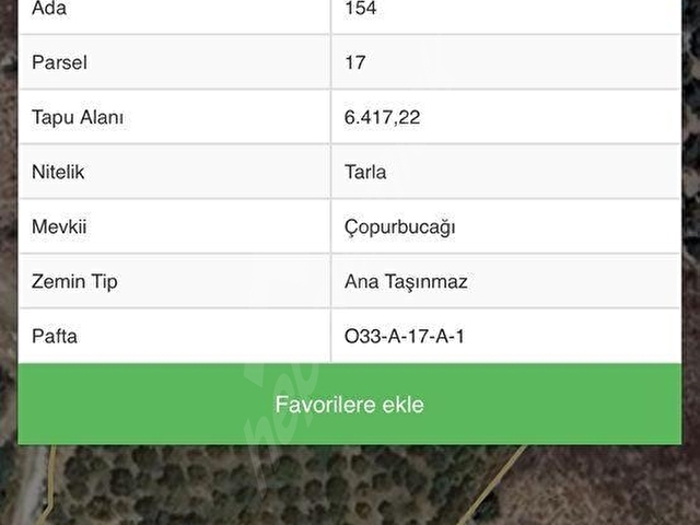 ÇİMEN GAYRİMENKUL’DEN ÇOPURLUDA SATILIK TARLA - Görsel 2