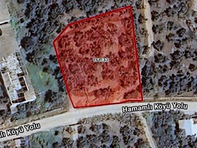 Hamamlı Yol Üstü 1.607 M2 Satılık ARAZİ