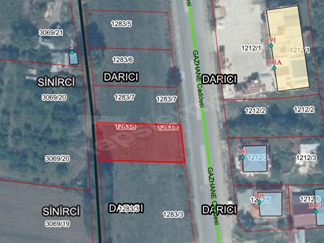 TURGUTLAR EMLAK  tan DARICI MAH . TİCARİ + KONUT İMARLI ARSA - Görsel 7
