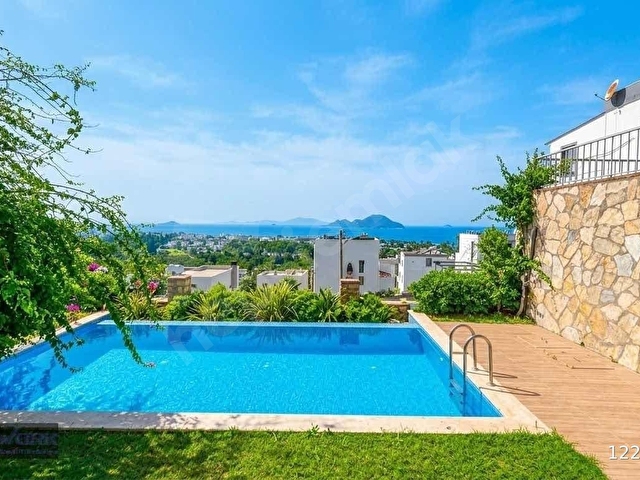 Bodrum Turgutreis 3+1 Deniz Manzaralı Özel Havuzlu Villa